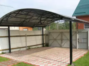 Поликарбонатные навесы